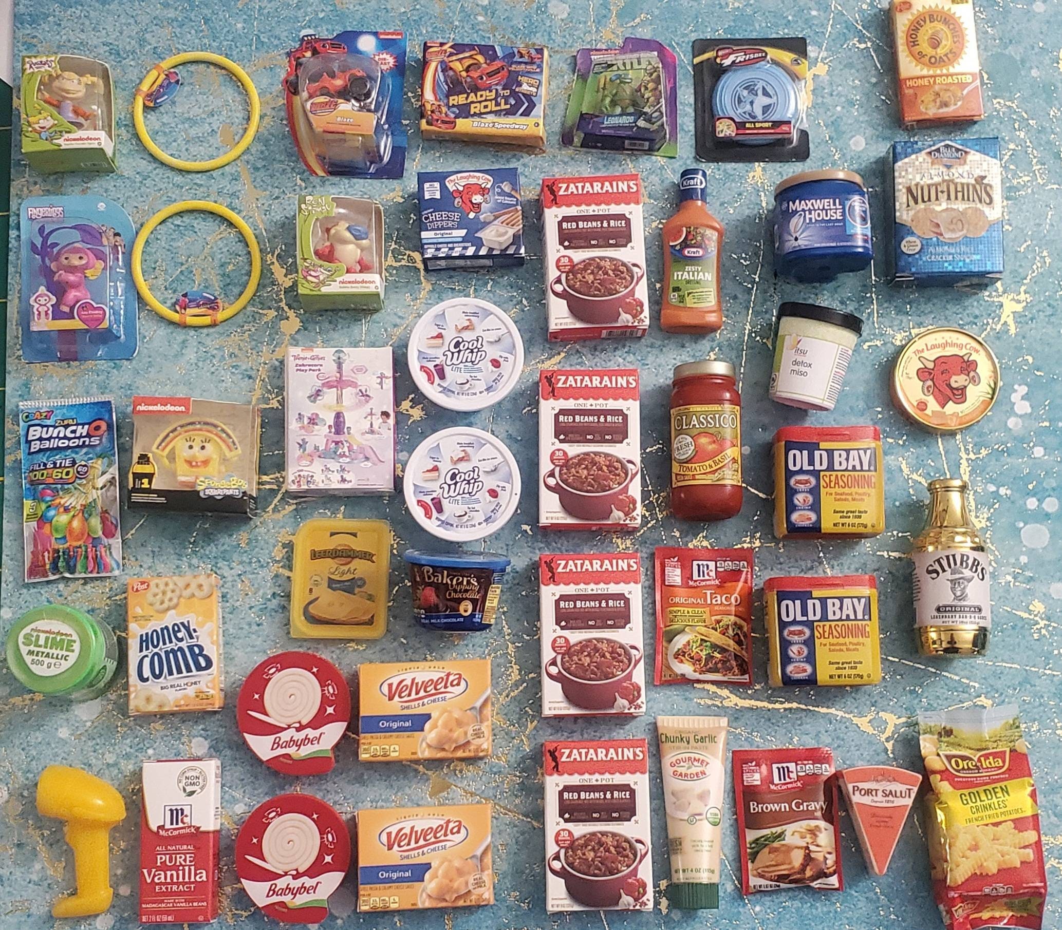Mini Brands Tiny Food Collectible Magnets SAUCES SPICES