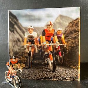 Biglietto d'auguri del personaggio ciclistico Eddy Merckx Tour de France