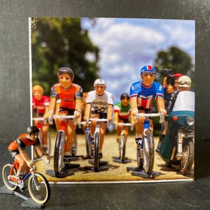 Glückwunschkarte von Eddy Merckx & Roger de Vlaeminck Sonntag in der Hölle