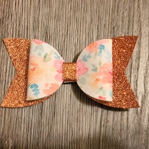 Glitter Hair Bow