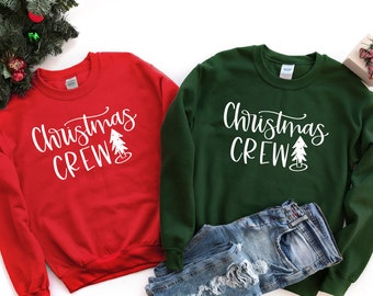 Christmas Crew Sweatshirts, Christmas sweatshirts, Christmas sweaters for Family, Holiday sweatshirt, Family Christmas sweatshirt