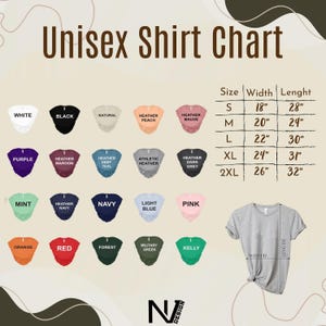 a t - shirt with different colors and sizes