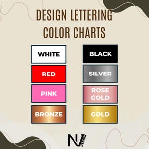 a white and red color chart with different colors