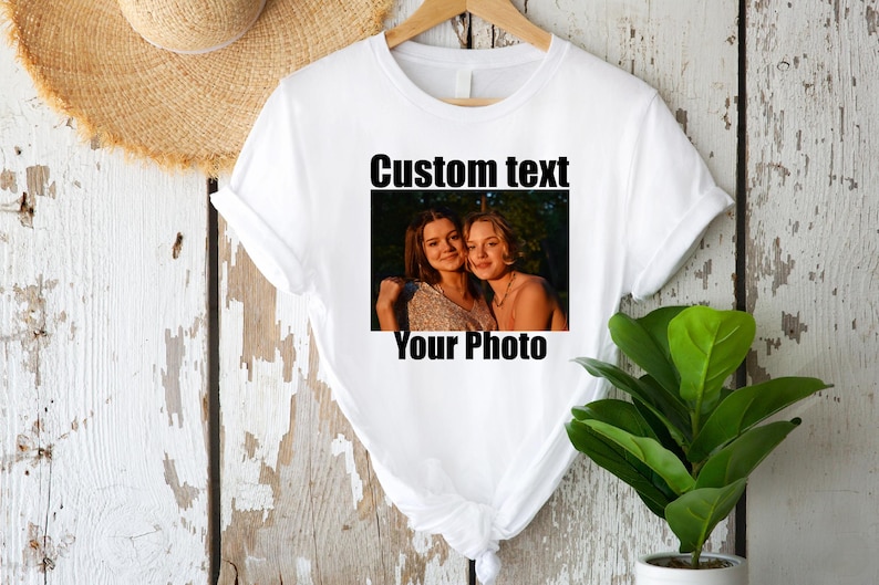 a t - shirt with a picture of two women on it