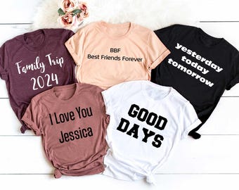 Custom T-Shirts, Your text here, Personalized Shirt, Custom Shirt Printing, Custom Shirt for Women, Custom Shirt for Men, Personalized