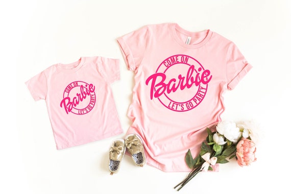 pink barbie shirt