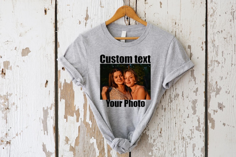 a t - shirt with a picture of two women on it