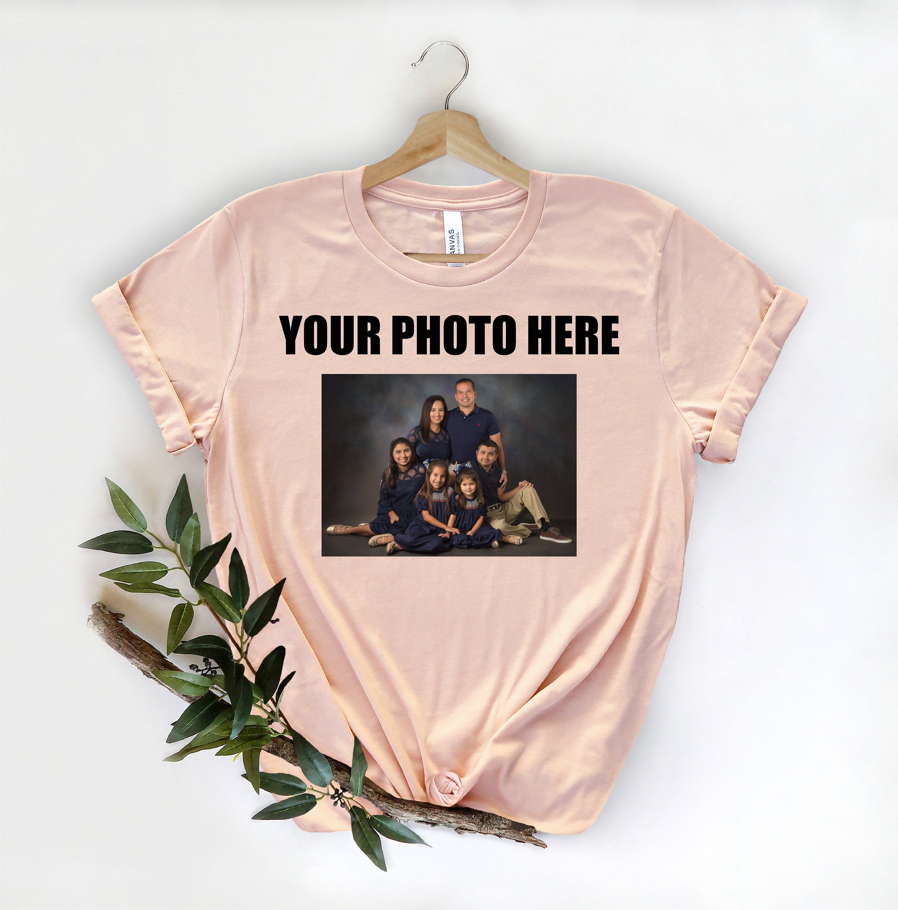 Custom photo shirt Custom Photo Shirt Custom shirt Photo Etsy