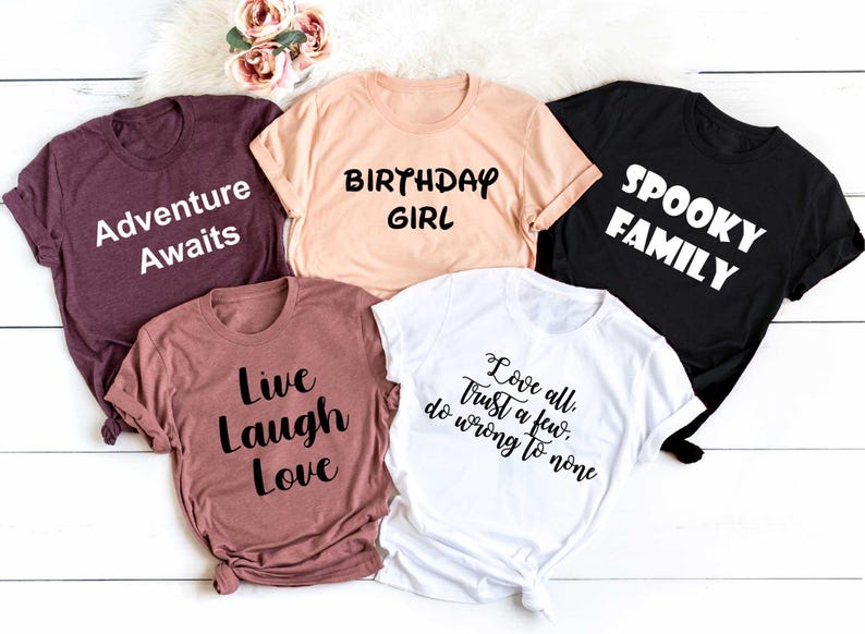 Personalized T-shirt, Custom T-Shirts, Custom Shirt, Personalized Shirt, Custom Shirt Printing, Custom Shirt for Women, Custom Shirt for Men image 1