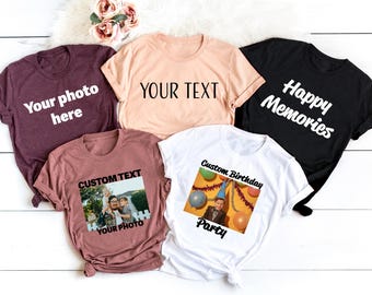 Personalized T-shirt, Custom T-Shirts, Custom Shirt, Personalized Shirt, Custom Shirt Printing, Custom Shirt for Women, Custom Shirt for Men