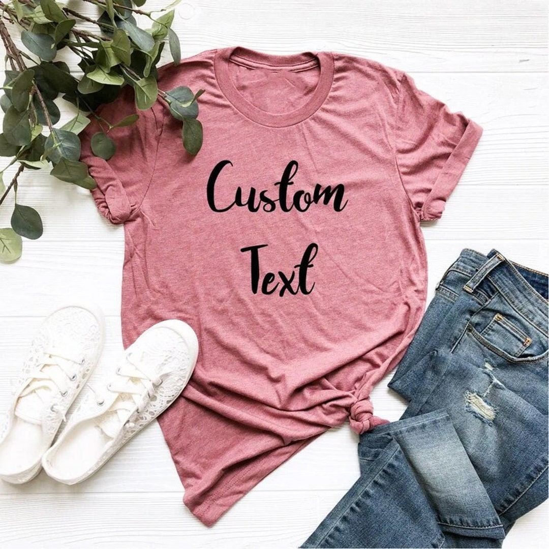 Custom Shirt, Custom Shirts, Custom T-shirt, Personalized T-shirt ...