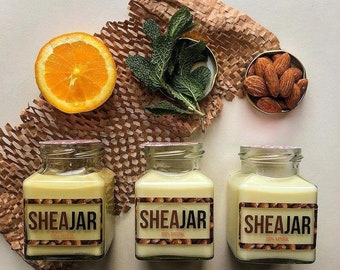 SHEAMINTED JAR (Natural organic shea butter, 100% peppermint oil)