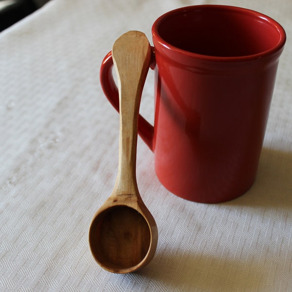 Long handle coffee scoop