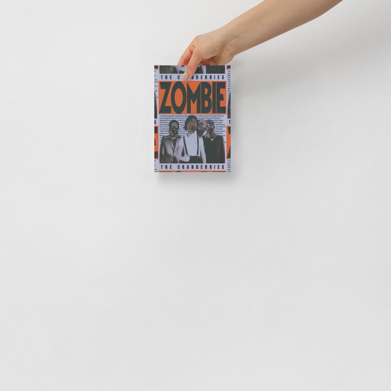 Cranberries Zombie Poster Etsy