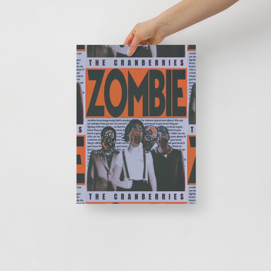 Cranberries Zombie Poster Etsy