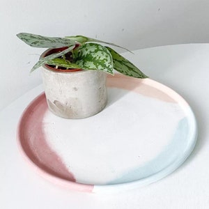 Stampo grande per vassoio rotondo, stampo grande per vassoio, stampo per sottobicchiere rotondo fai da te in resina epossidica, stampi per lavori creativi a cerchio lucido immagine 3