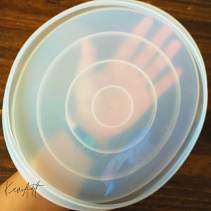 Stampo grande per vassoio rotondo, stampo grande per vassoio, stampo per sottobicchiere rotondo fai da te in resina epossidica, stampi per lavori creativi a cerchio lucido Round Tray Mold