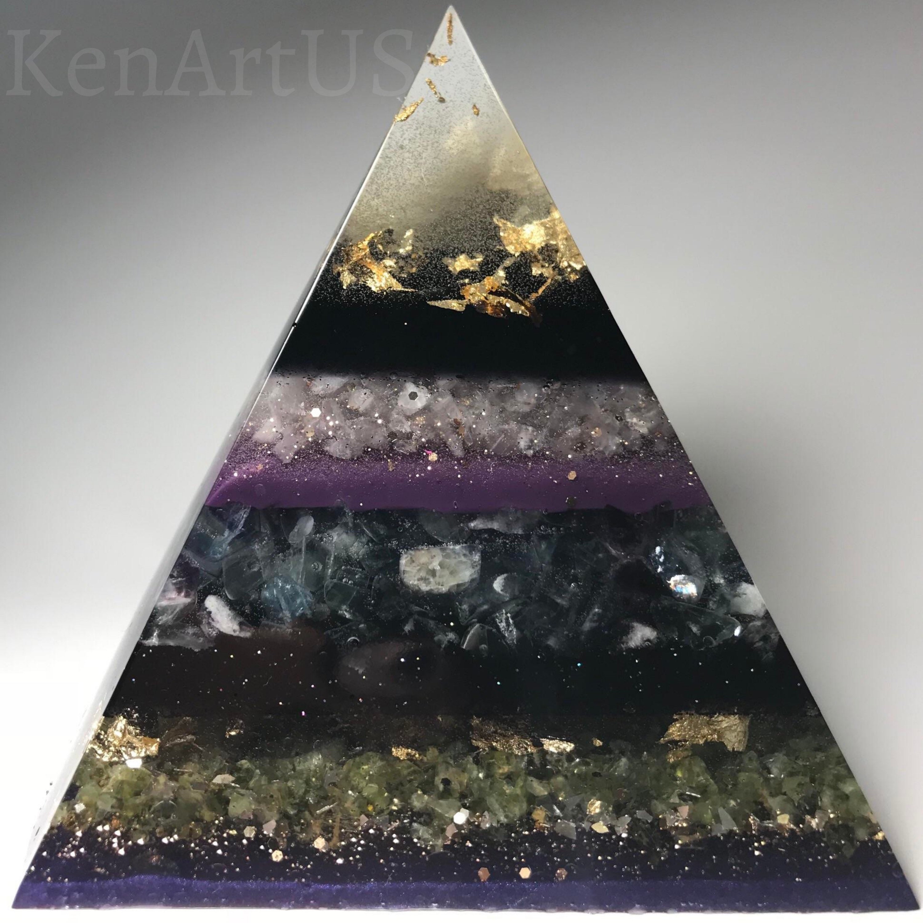 Large Pyramid Mold 15cm Resin Soap Clay Candles Jewelry 2pcs Etsy