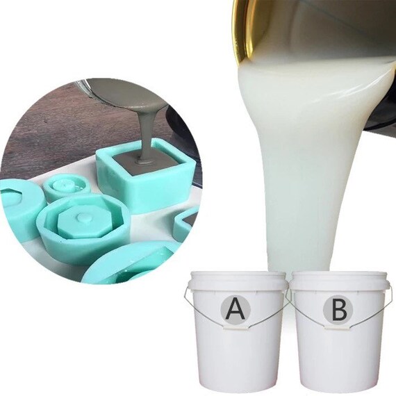 70OZ Kit Silicone Rubber for Mold Making for Resin Candles Soap