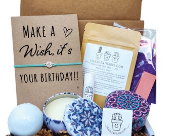 Birthday Gift Box, Birthday Gift For Her Birthday Spa Box For Her Happy Birthday Gift Box, Birthday Gift Box For Friend, Care Package