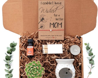 Mothers Day Gift Box, Mom Succulent Gift Box, Mom Care Package, Gift for Mom, Mom Gift Box, Happy Birthday Gift Box, Fragrance Oil