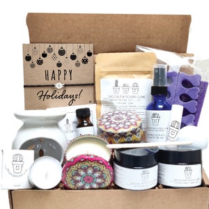 Holiday Gift • Holiday Gifts Corporate Holiday Gift • Spa Gift Box • Christmas Gift Box • Spa Gift Box • Self Care Gift Box Christmas Gifts