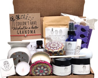Grandma Spa Gift Box, Grandma Gift Box Grandma Care Package for Grandma Gift Basket I Couldn't Have Wished for a Better Grandma Gifts