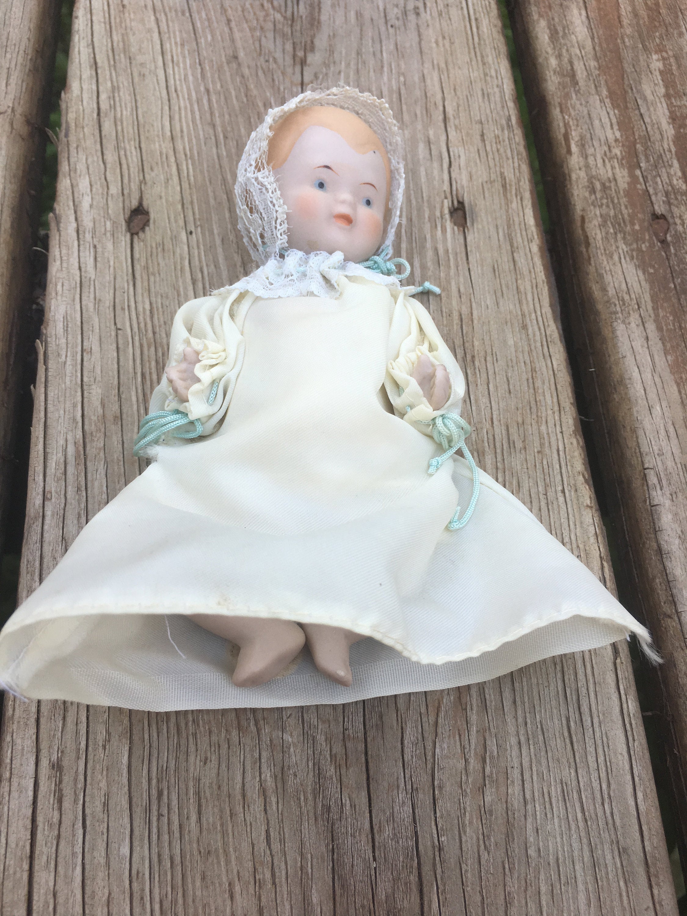 Antique Bisque Doll Replica, 6 Inch Porcelain Doll Etsy Australia