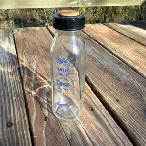 Vintage Davol Baby Bottle, 8oz
