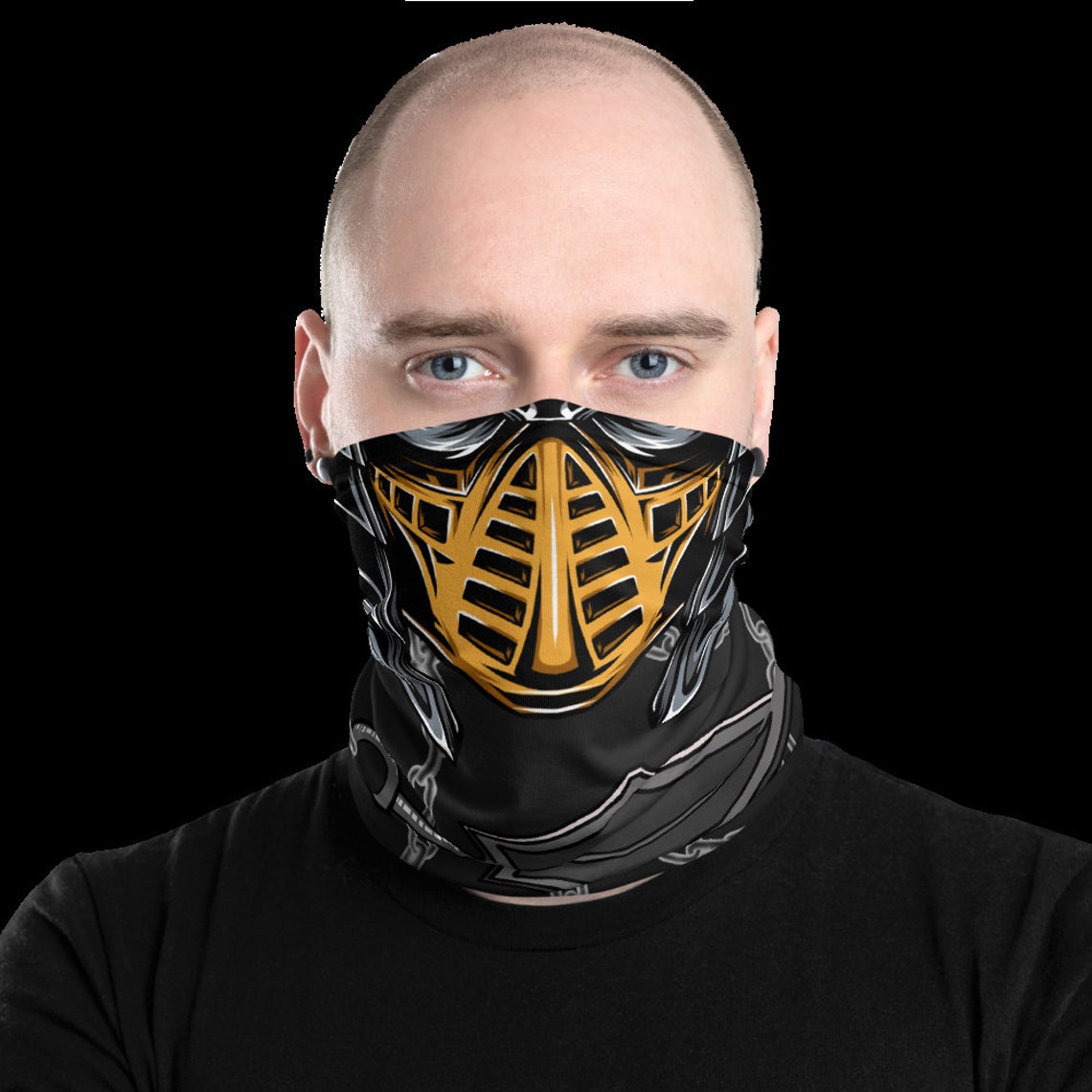 Ninja Neck Gaiter Ninja Face Mask Ninja Covering Scorpion Etsy