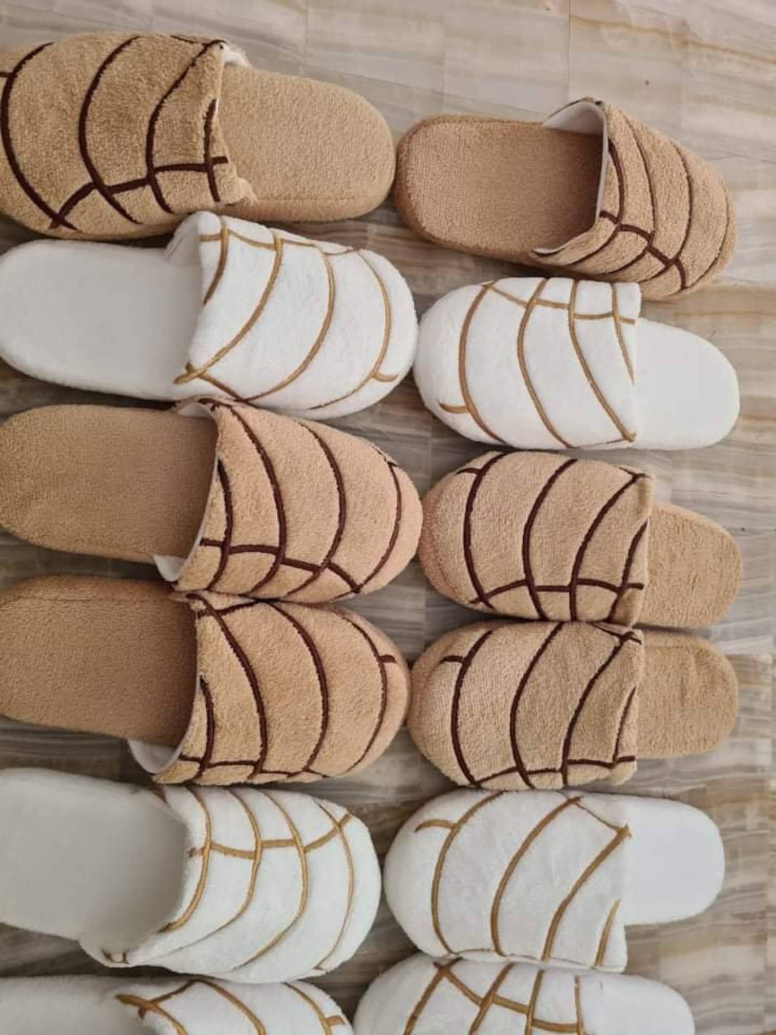 Concha Slippers Pantuflas De Conchas Mexicanas concha Etsy