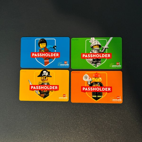 Legoland Florida Annual Pass Cards