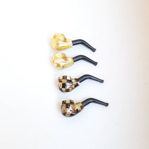 Baltic Amber Cigarette Holder, Mini Tobacco Smoking Pipe, Smoker Gift