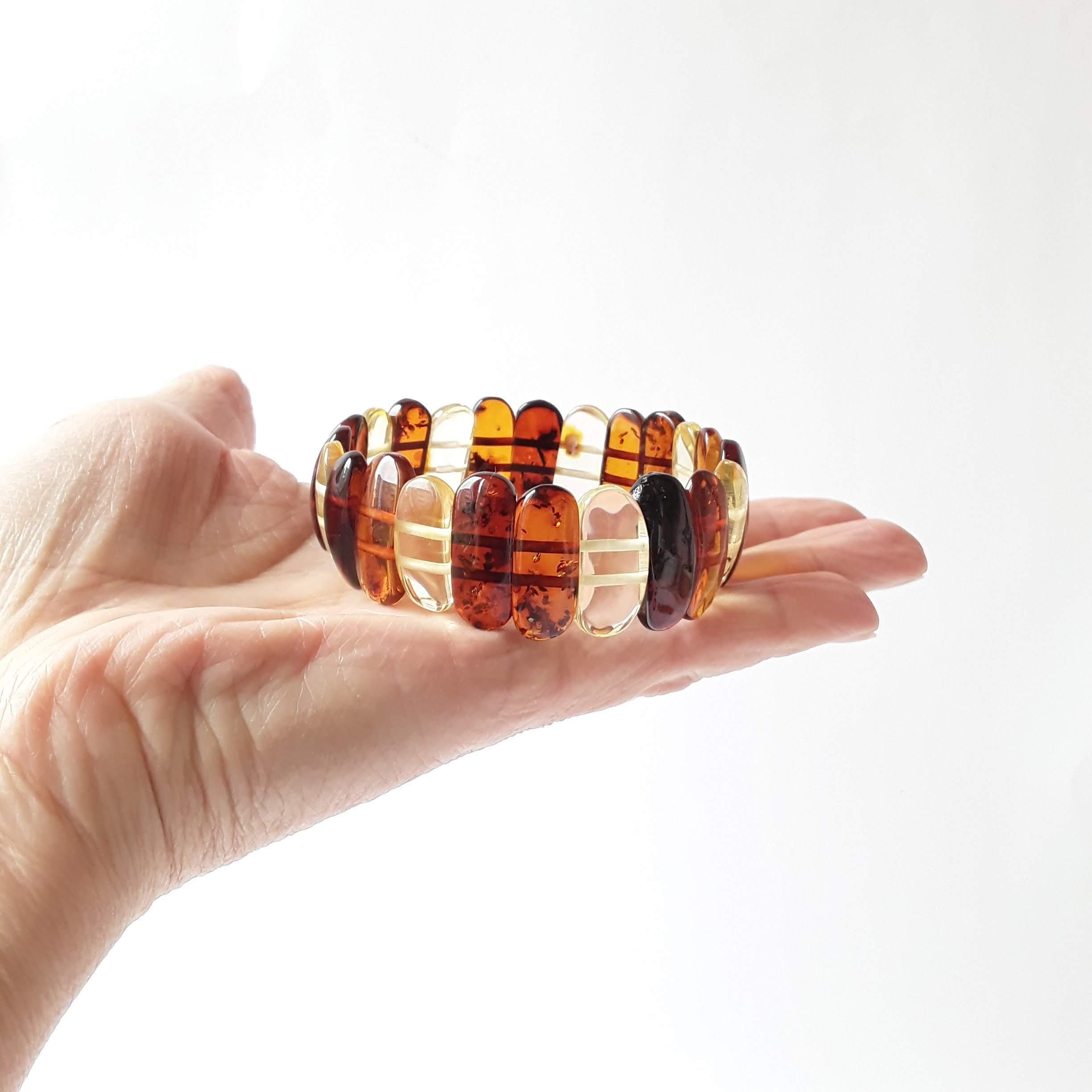 Bracelet manchette réglable en argent 925 avec pierre précieuse citrine