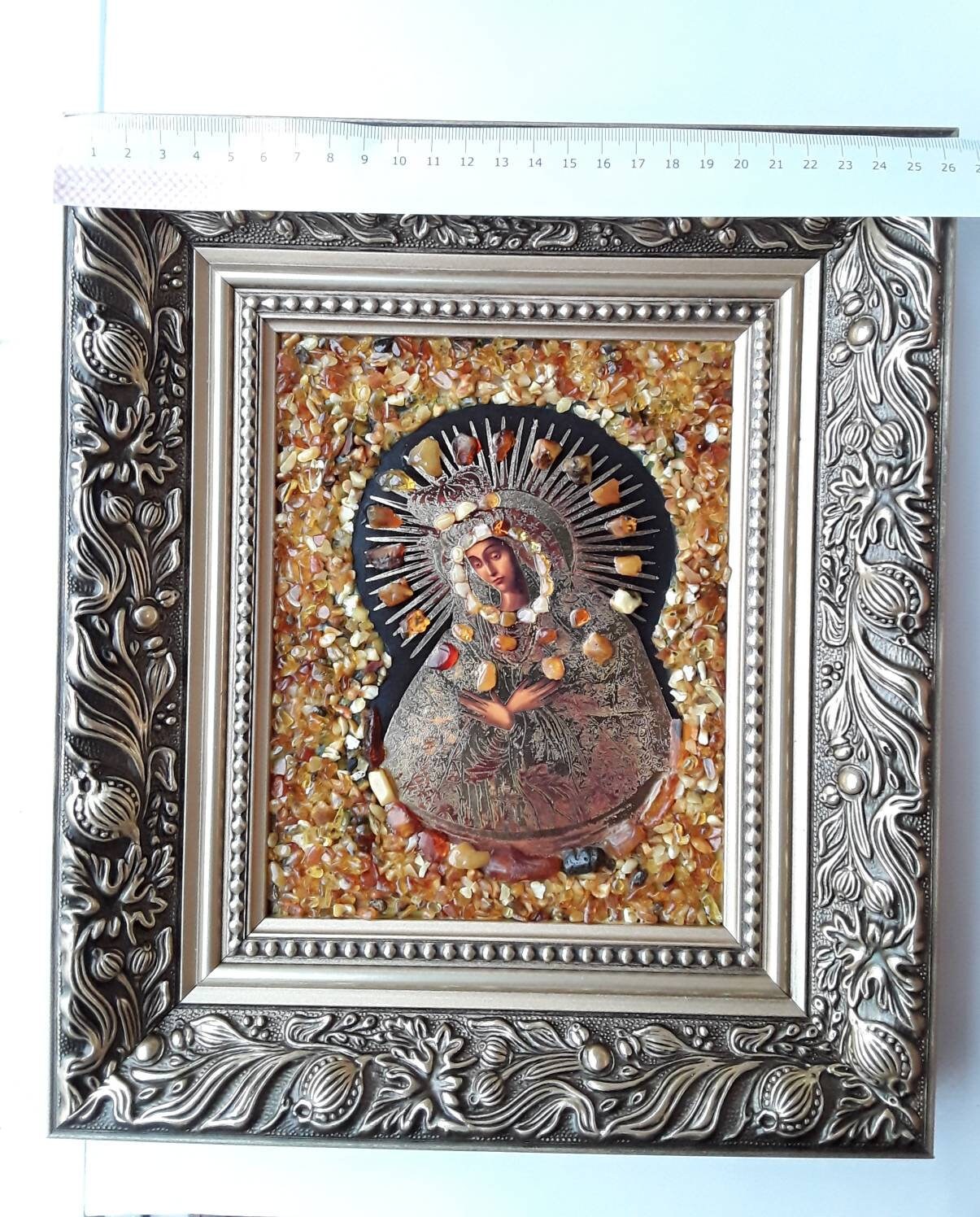 Handgemachte natürliche baltischen Bernstein Mosaik Bild | Etsy