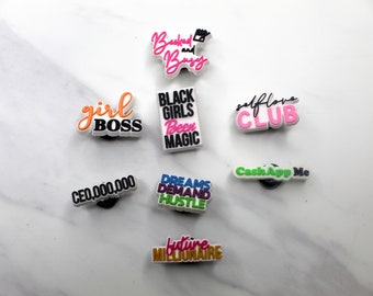Boss Babe Shoe Charms