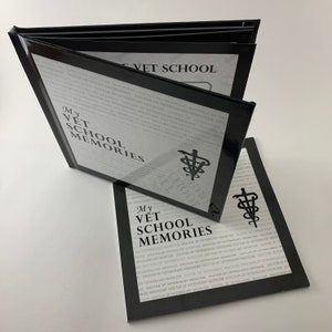Vet School Acceptance Gift Memory Scrapbook Vet Student Gift