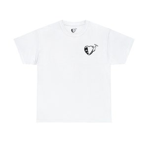 Vet Med stethoscoop hart katoenen T-shirt