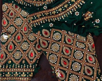 kundan dress work designs