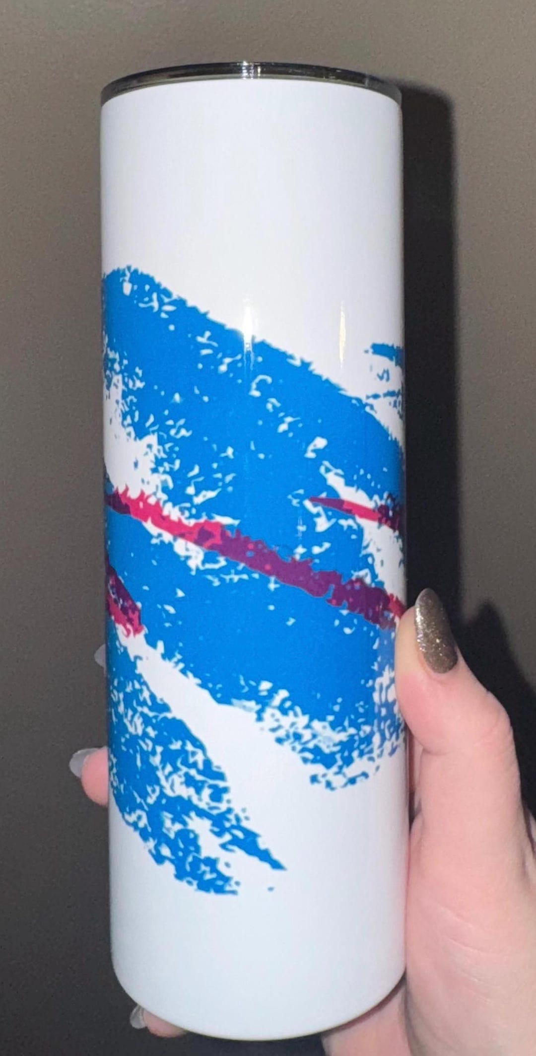 90s Paper Cup Design 20oz Tumbler - Etsy