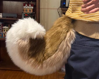 Cola de traje de piel personalizada