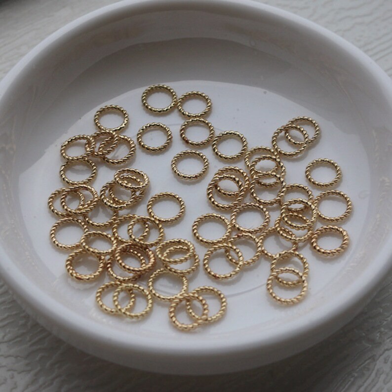 10 Sterling Silver Open Jump Rings – 5mm, 17ga (1.2mm) – Heavy Duty, #51635