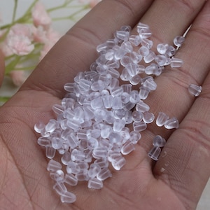 500pcs Silicone Rubber Earring Backs, Earring Stoppers, Earring Backs, Earring Nuts, Earring Finding