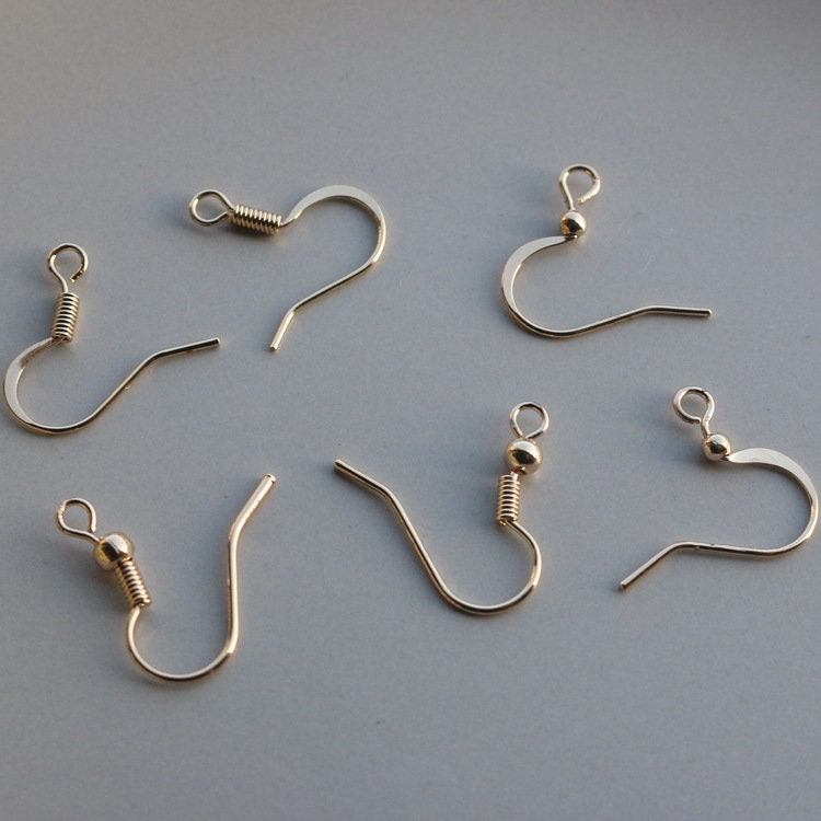 20pc NEWER VERSION 7mm Loop Stainless Steel Silver Hook Earring Findings,  #3 earring hooks, earring findings, earring hardware, fish hooks