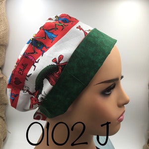 The Grinch scrub caps. Christmas with the Grinch! Merry Grinchmas. Scrub caps. Regular size fits most.