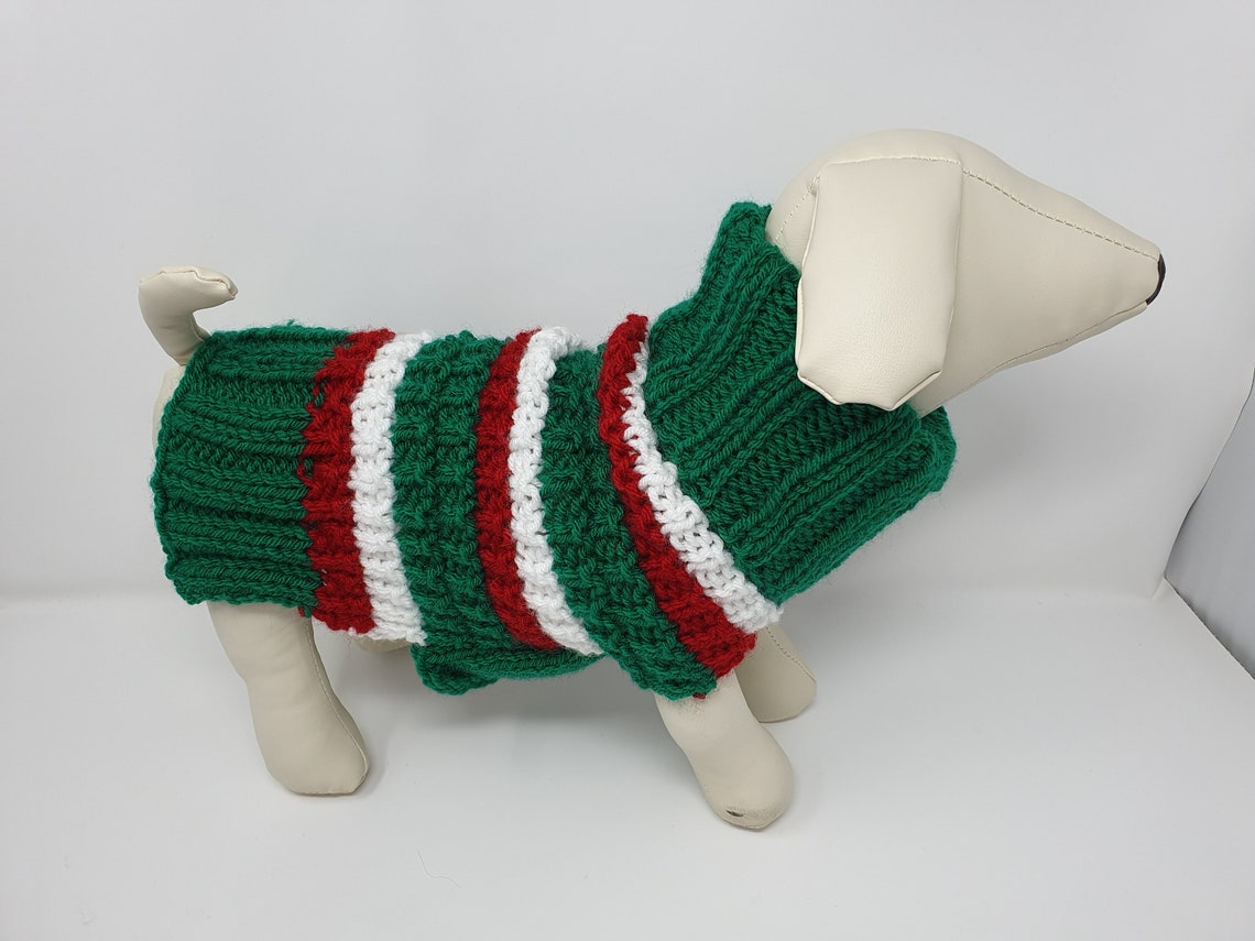 Dog Jumpers inspired by your favourite sports team Etsy