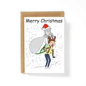 Carte de Noël joyeux