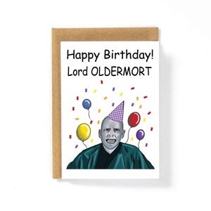 Harry Potter Oldermort Karte V2