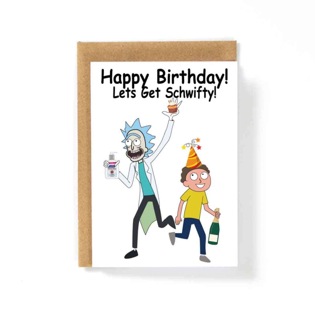 Happy Birthday Card Rick - Etsy