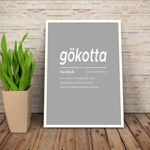 Gokotta | Print | Hygge | Nordic Inspiration | Minimalist Print | Scandinavian | Danish | Swedish | Norwegian | Finnish